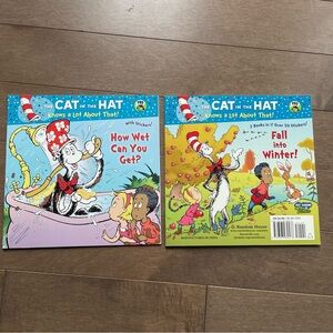 Set of 2 The Cat in the Hat Knows a Lot About That! Book Set